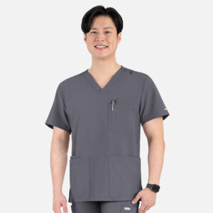 HU Men’s 4 Pocket V-Neck Top